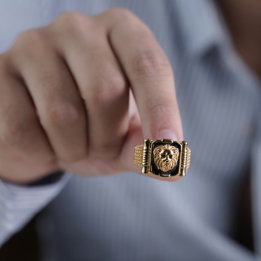 Royal Lion Men’s Ring GMR-9