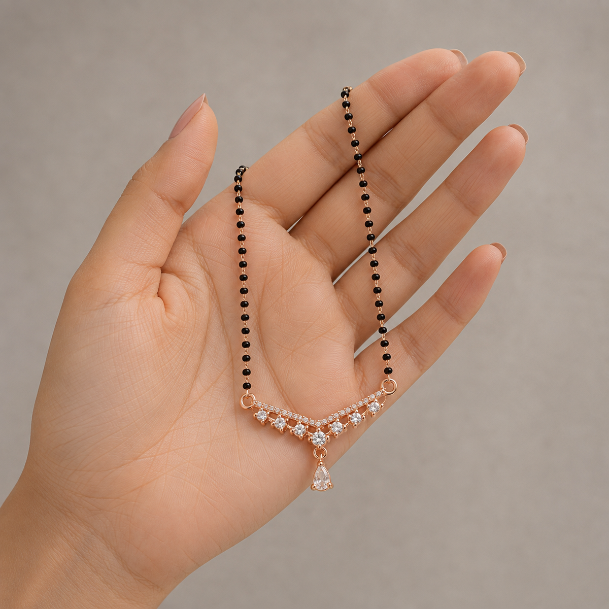 Avyanna Crystal Cascade Women’s Mangalsutra GWM 33