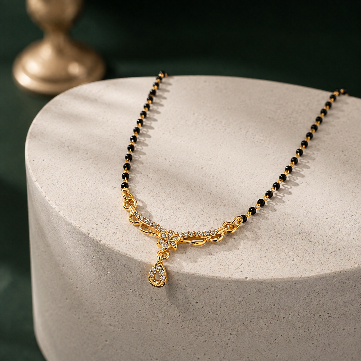 Seraphina Floral Teardrop Women’s Mangalsutra GWM 32