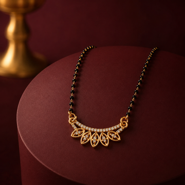 Elowen Five-Leaf Spark Women’s Mangalsutra GWM 31