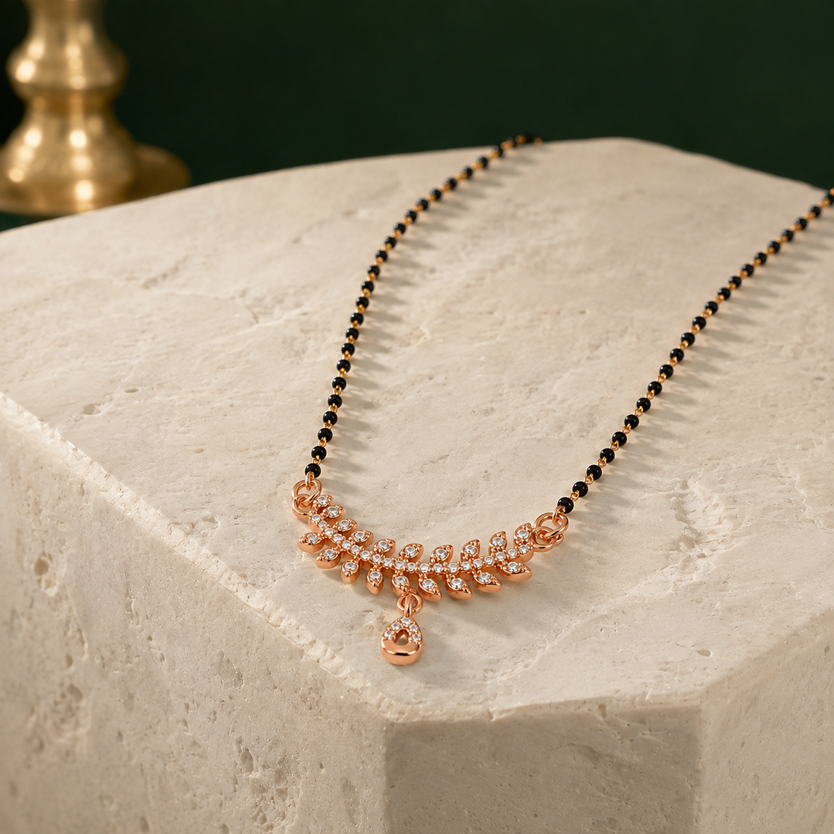 Elara Leaf Drop Women’s Mangalsutra GWM 30